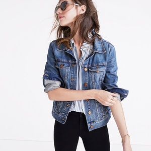 Madewell Jean Jacket in Pinter Wash
